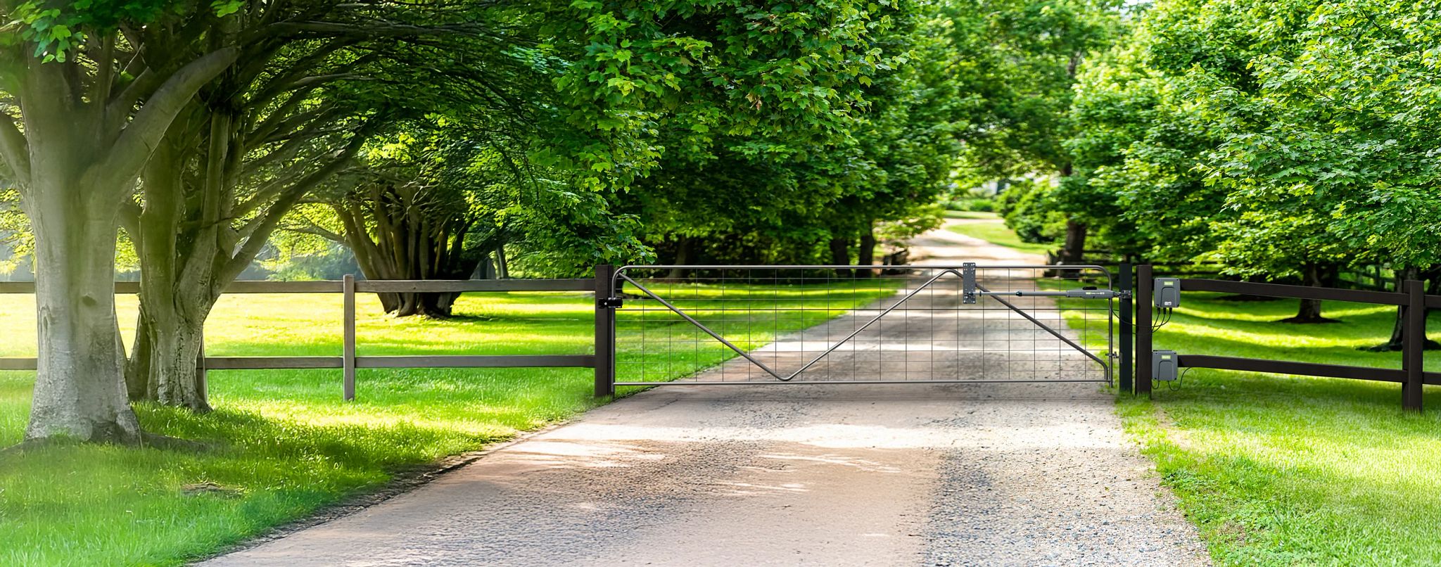Swing LR 500 Rural Gate Opener with Main Power Kit